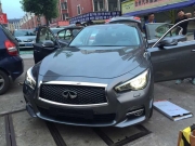 英菲尼迪Q50改裝德國(guó)ETON汽車(chē)音響——義烏靚典