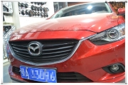 武漢新提馬自達(dá)阿特茲改裝德國(guó)海螺汽車(chē)音響/佳靜隔音