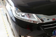 合肥專業(yè)車燈改裝本田奧德賽改裝Q5歐司朗氙氣大燈藍(lán)惡魔