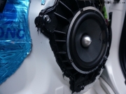 ---成都旭日酷車---豐田普拉多改裝低音炮 功放 音響 芬朗....
