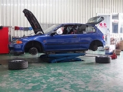 本田EG K6安裝DGR RALLY版避震器