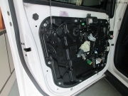 【青島成功汽車音響】福特銳界汽車音響改裝法國(guó)勁浪 門...