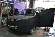 武漢音樂(lè)之聲長(zhǎng)城哈弗H6全車3M獅龍隔音汽車音響改裝魔立方