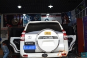 武漢音樂(lè)之聲中東版豐田霸道汽車(chē)音響改裝德國(guó)海螺3.16