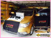 寶駿730改裝德國(guó)ETON汽車音響——鄭州卡卡