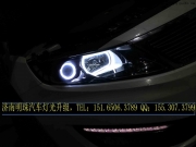 濟(jì)南起亞K5改燈改裝海拉5雙光透鏡
