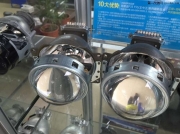 長安燈光升級q5雙光透鏡    深圳光速車改改燈