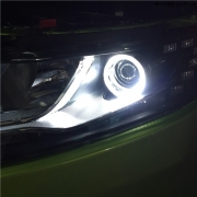 金華漢馬改燈，陸風X7車燈改裝。升級全新海拉5，搭配紅...