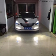 濰坊名圖改雙光透鏡，氙氣燈，藍(lán)惡魔眼