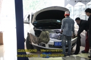 重慶凱迪拉克SRX大燈升級海拉5透鏡飛利浦XV氙燈套裝無極...