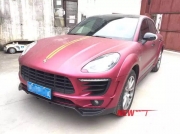 [外觀] 保時(shí)捷MACAN改裝寬體下包圍 MACAN改裝碳纖維前后唇尾翼葉子板