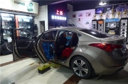 西安汽車音響隔音店 西安上尚德國伊頓ETON POW172改裝現(xiàn)代...