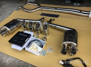 保時捷panamera 4s改裝ipe遙控閥門排氣
