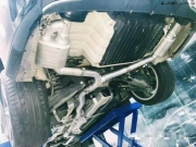 奔馳新款C300改裝Repose排氣中尾段閥門(mén)