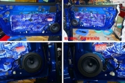 福特野馬汽車音響、大能全車隔音改裝 唐山博納音響改裝