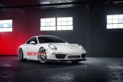 [外觀] 保時捷911改裝Vorstiner碳纖維小包圍 新款Porsche 991前后唇尾翼