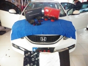 濟(jì)寧時(shí)尚改汽車音響改裝 本田思域全車平靜隔音 改裝摩雷...