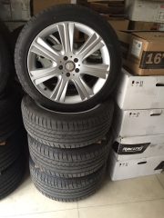 [輪轂輪胎] 19寸奔馳S400 原廠進口輪轂 固特異防暴輪胎