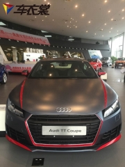 亞面金屬風暴藍改色膜傾心打造奧迪TT