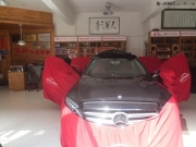 深陷其中的質(zhì)感 西安車神奔馳C200L改裝喜力士C63C三分頻