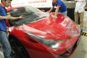 法拉利458Italia全車(chē)貼隱形車(chē)衣保護(hù)透明膜