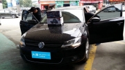 南寧大通大眾速騰汽車(chē)音響改裝勁浪喇叭