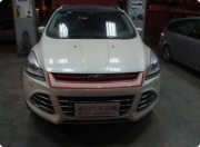 順德永日汽車(chē)音響——福特翼虎全車(chē)俄羅斯STP隔音享受世...