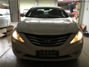 東莞燈博士改燈常平索八升級博士雙光透鏡氙氣燈