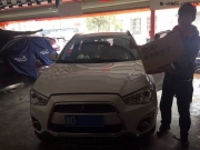 汕頭汽車隔音改裝店 三菱勁炫汽車音響改裝大白鯊—汕頭...