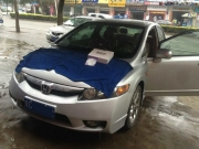 三亞汽車音響改裝 海南源聚本田思域改裝8音度數(shù)字功放