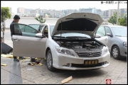 成都美聲豐田凱美瑞汽車音響改裝升級瑞典DLS+美國蜘蛛精