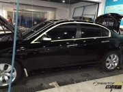 巨亮魔晶施工5年高齡本田雅閣 車(chē)漆瞬間亮麗如新