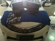 濟(jì)寧豐田卡羅拉汽車改裝以色列摩雷瑪仕舞汽車音響