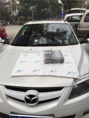 臨桂汽車音響改裝 桂林非常城市馬自達(dá)改裝8音度DSP