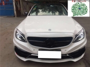 15年奔馳新C級W205改裝AMG C63大包圍