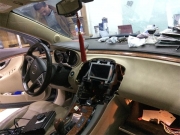 菏澤汽車音響改裝-菏澤君越改裝建武CD面板分離