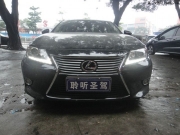 深圳聆聽(tīng)圣駕雷克薩斯ES250汽車(chē)音響改裝德國(guó)RS 完美的改裝