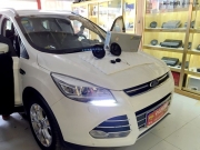 福特翼虎音響改裝德國(guó)伊頓POW160.2鄭州卡卡汽車(chē)音響