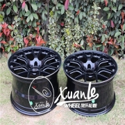 18寸5*120 前后配 BBS款 鍛造輪轂定制 3系 5系 X1 君威 改裝輪轂