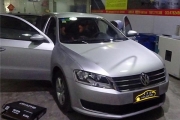 深圳車爵仕音響，大眾朗逸汽車音響升級法國勁浪套裝喇叭
