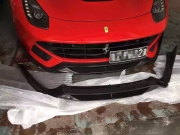 [外觀] 法拉利F12碳纖維前唇 F12改裝前杠下巴碳纖維套件