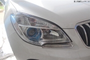 武漢昂科拉改燈比克車系改裝氙氣燈進口原廠Q5透鏡D3S氙氣燈