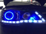 鄭州朗途改燈 雙光透鏡 天使眼 LED淚眼改裝 Q5/海拉雙光透...
