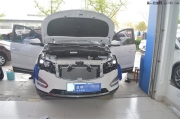 寶駿560汽車音響改裝 四門隔音作業(yè)——鹽城道聲