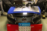 番禺汽車隔音改裝 廣州賣音樂雷克薩斯ES350全車改裝STP隔音
