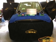 蘇州奔馳GLK汽車音響改裝【蘇州音樂匯】改裝全車德國詩...