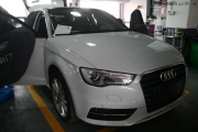 長寧汽車音響改裝 上海道聲奧迪A3改裝ATI悠揚(yáng)6.2二分頻