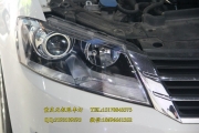 大眾朗逸改裝大燈低配升級高配LED總成專業(yè)車燈改裝重慶...