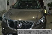 哈爾濱靚車會(huì)館改車燈 別克昂科威車燈改氙氣燈 加雙光透鏡