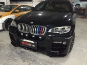 [外观] BMW宝马X6改装窄体大包围 老款E71改装hamann大包围套件